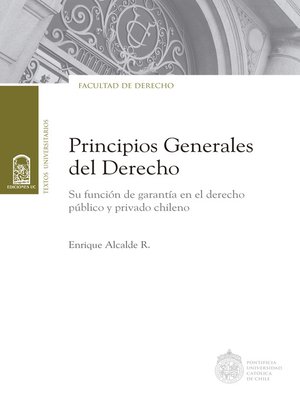 cover image of Principios generales del Derecho